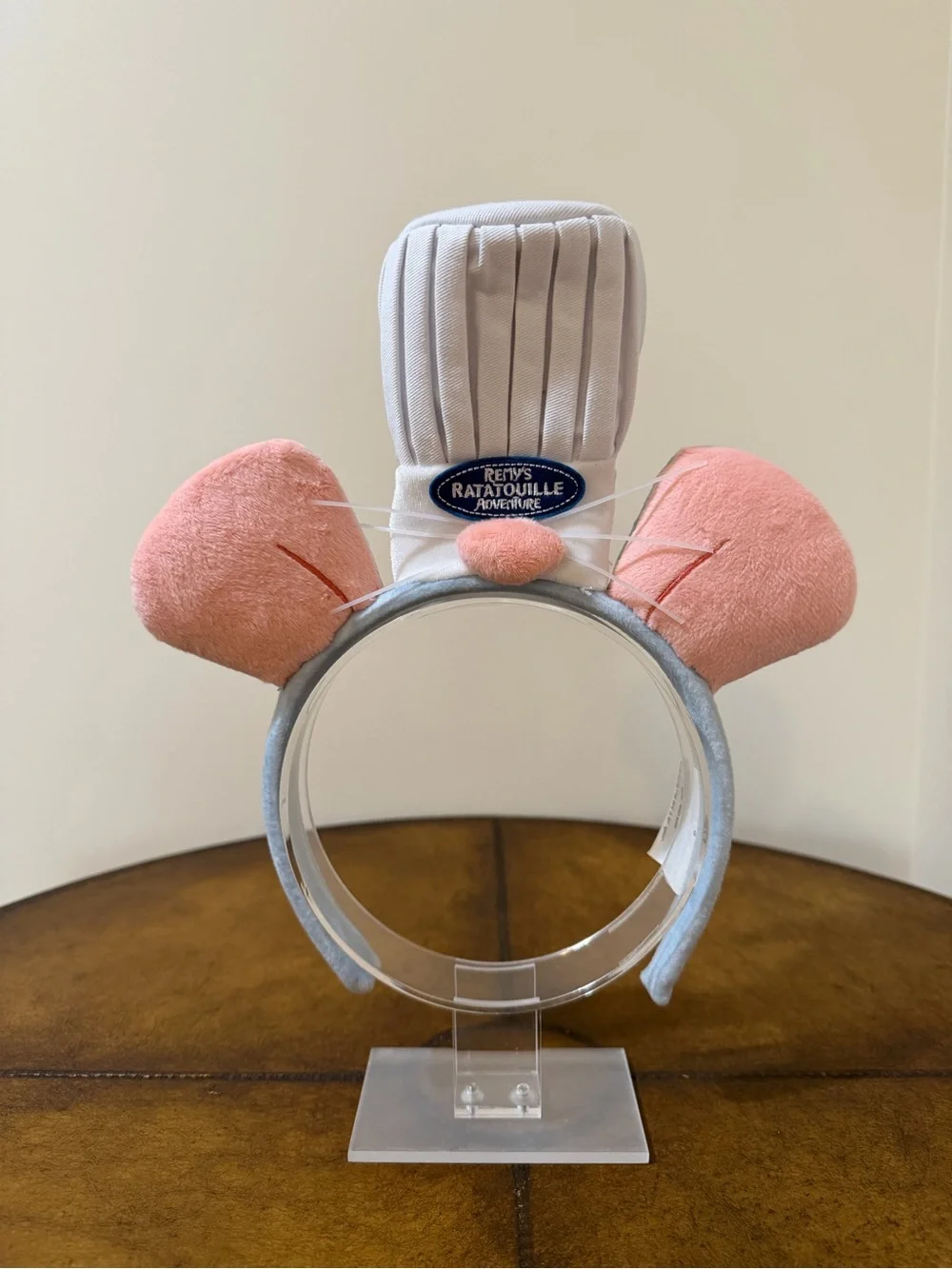 NEW DISNEY EPCOT FRANCE REMY’S RATATOUILE EARS HEADBAND CHEFS HAT WHISKERS 👨‍🍳